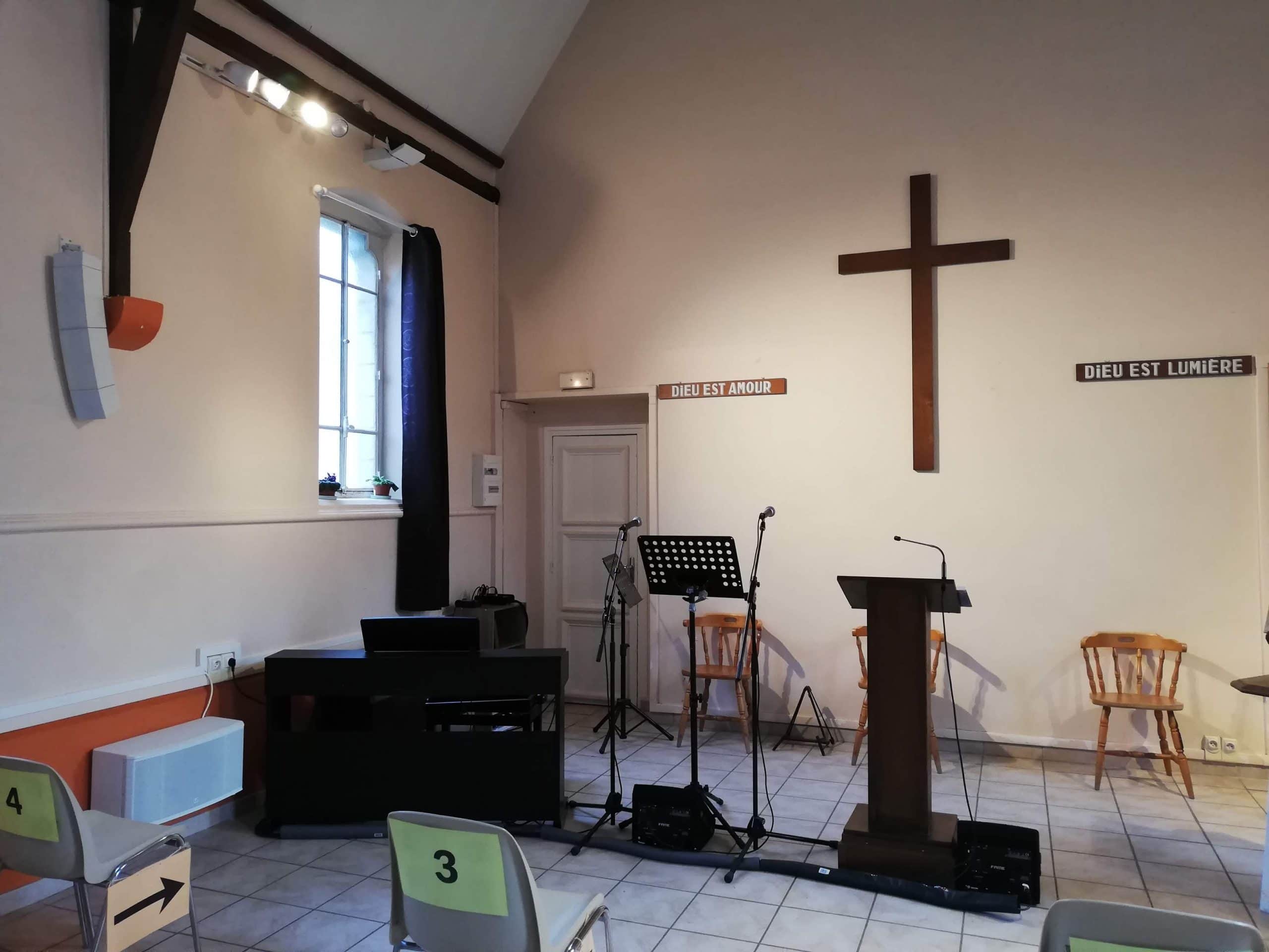 Une nouvelle sonorisation pour l’église protestante unie de Mantes-la-Jolie