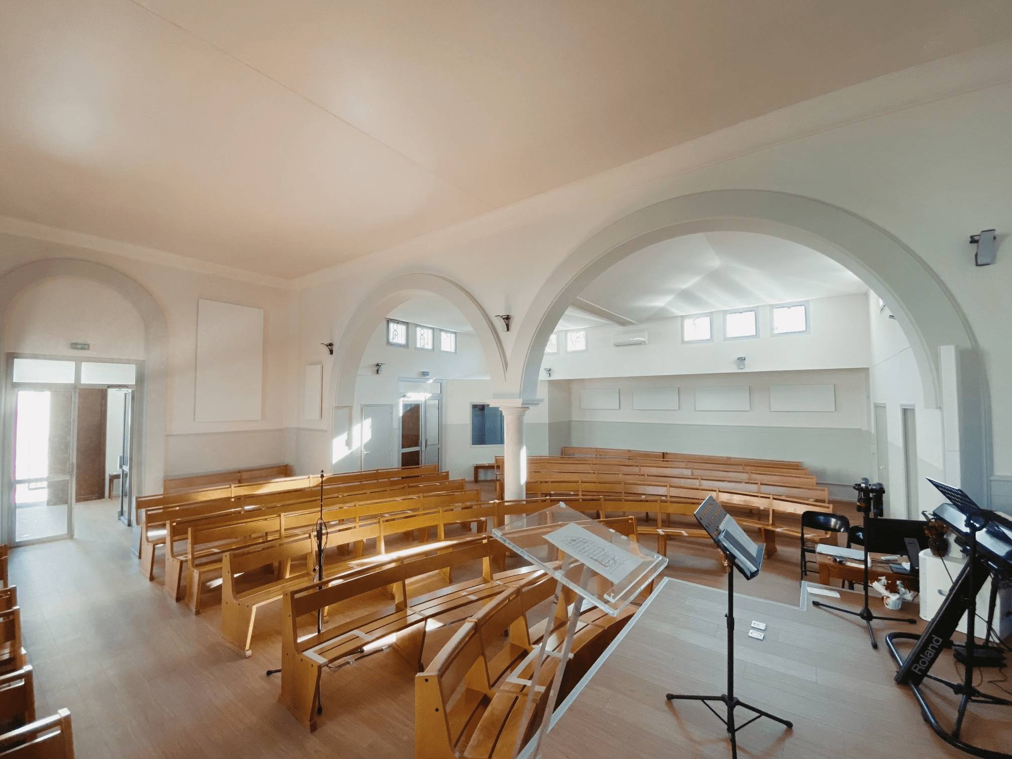 Un traitement acoustique pour l’église évangélique arménienne de Beaumont à Marseille